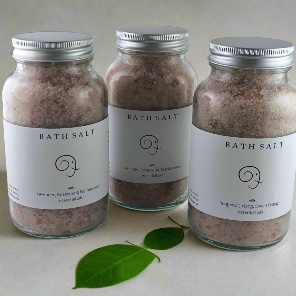 Green Elephant Bath Salts for relaxation, healing your soul