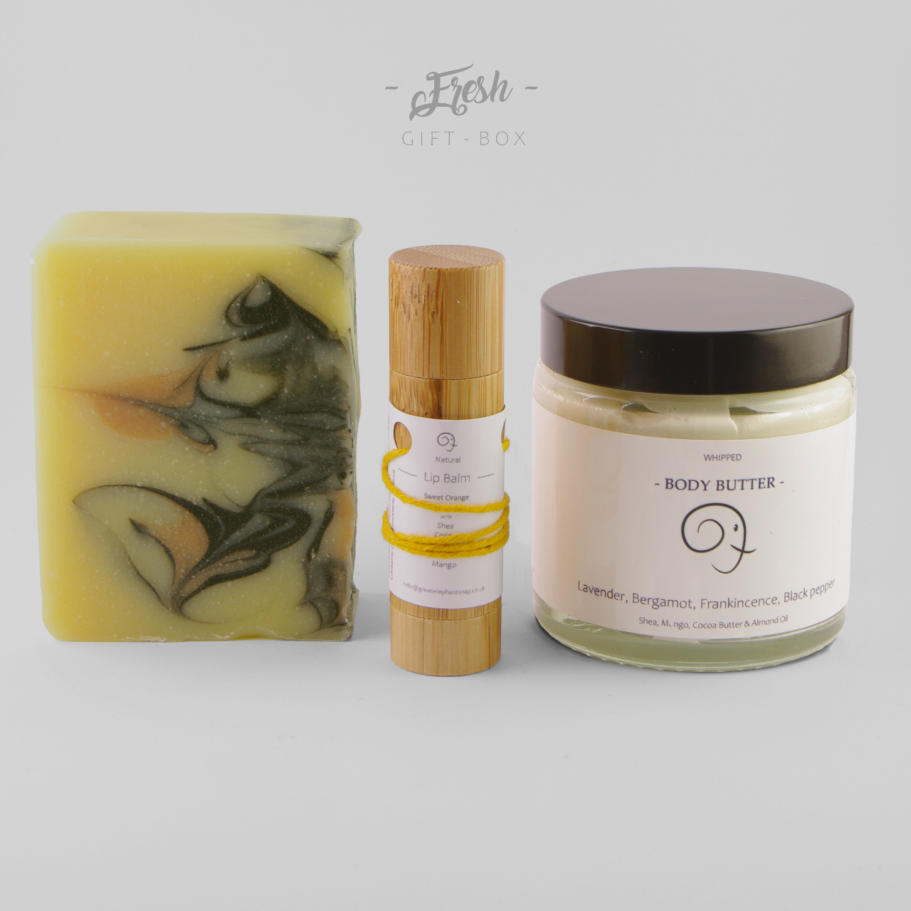Green Gift box - Body Butter