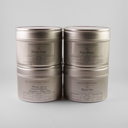 Tin Candle - Wellness Fresh